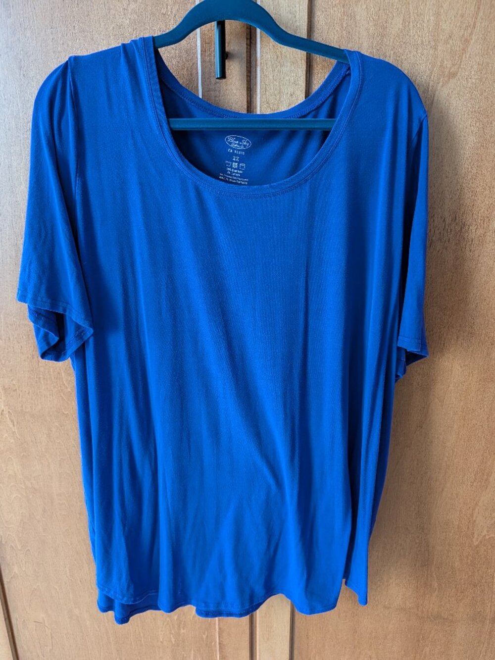 Womens's Blue Top from Blue Sky